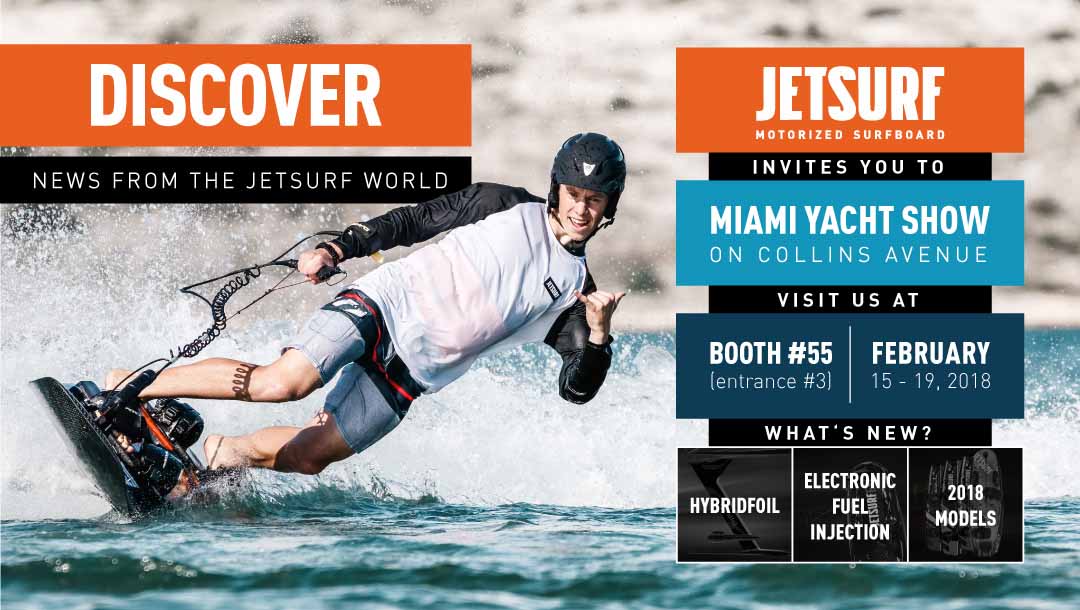 Jetsurf Miami yacht show