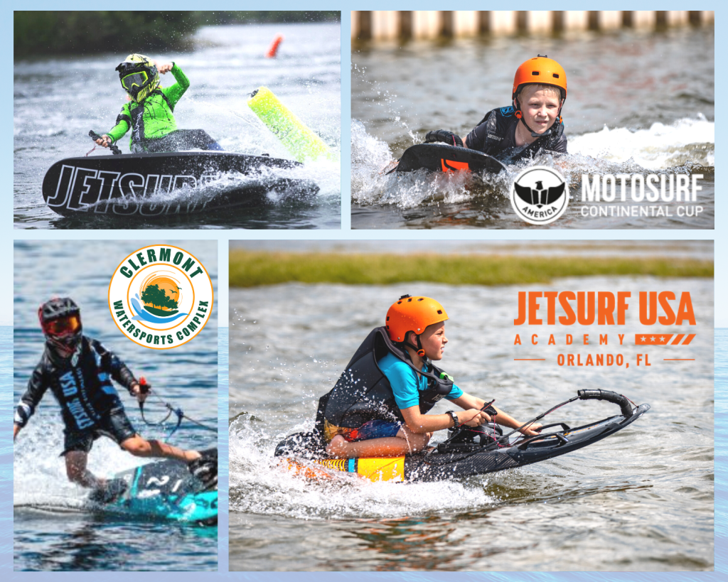JetSurf USA and Clermont Watersports Complex sponsor young athletes for MotoSurf Racing